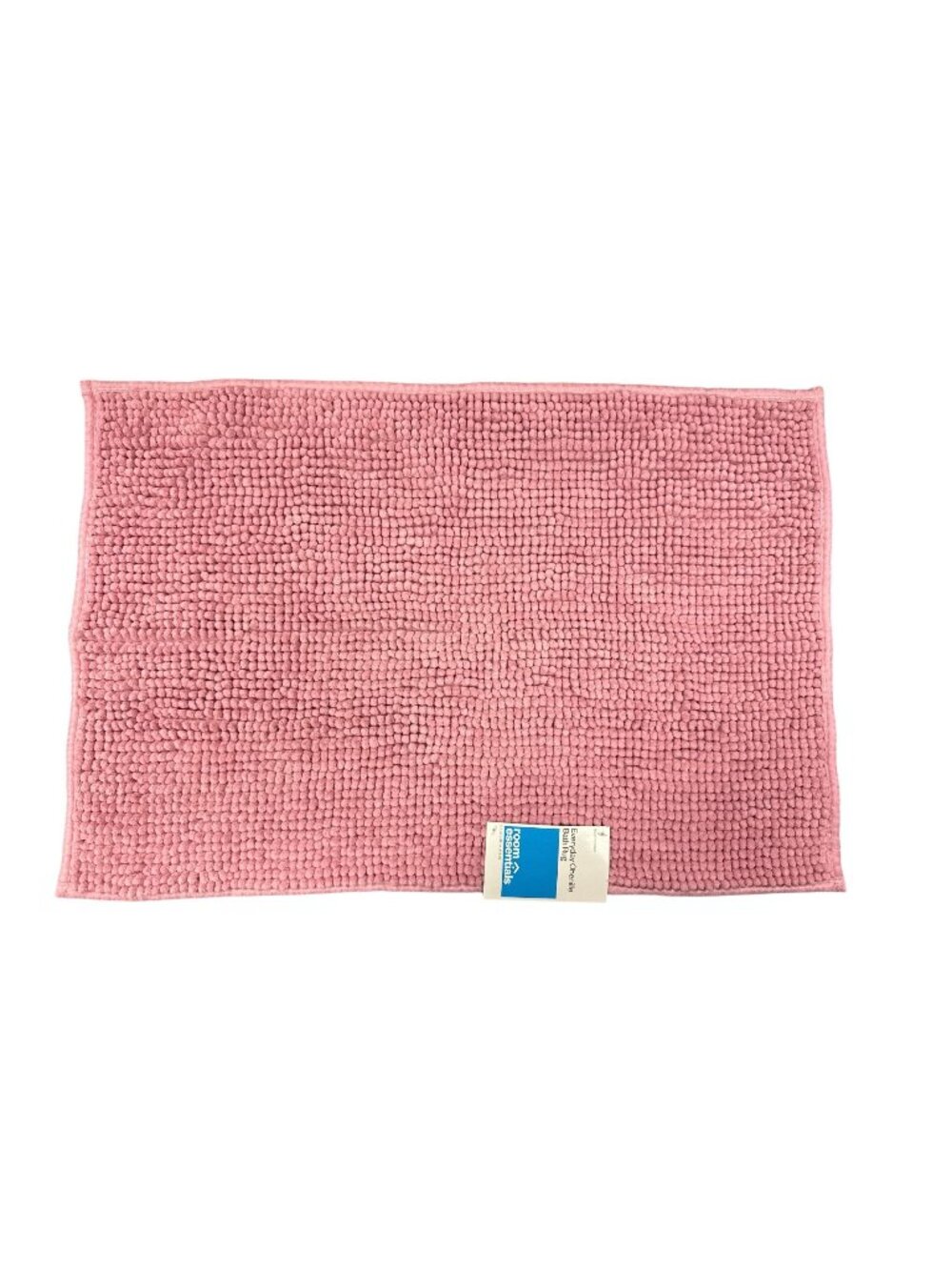 ROOM ESSENTIALS (2-pack) Everyday Chenille Pink Bath Rug 17"x24"
